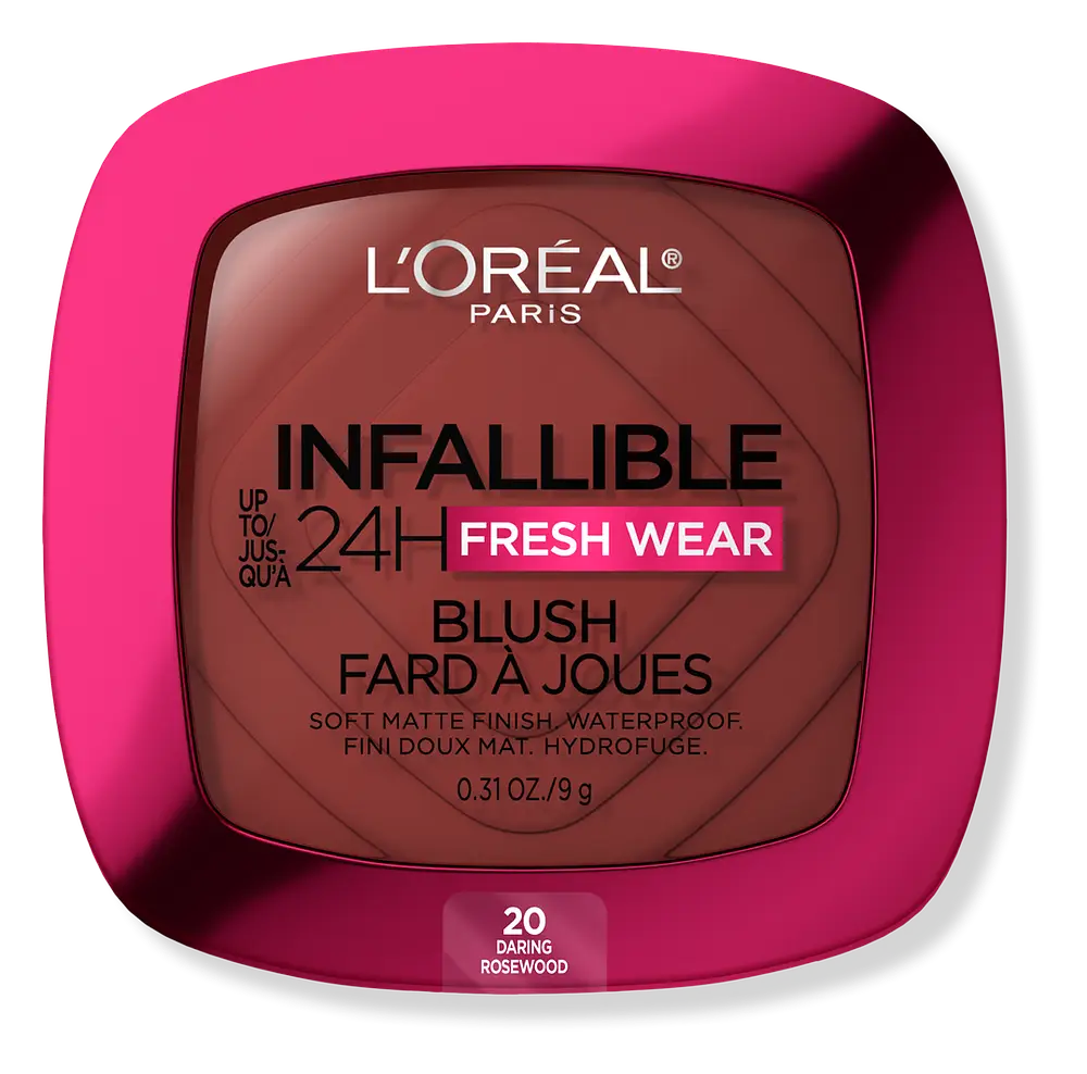 L'Oreal Infallible 24H Fresh Wear Soft Matte Blush 20 Daring Rosewood