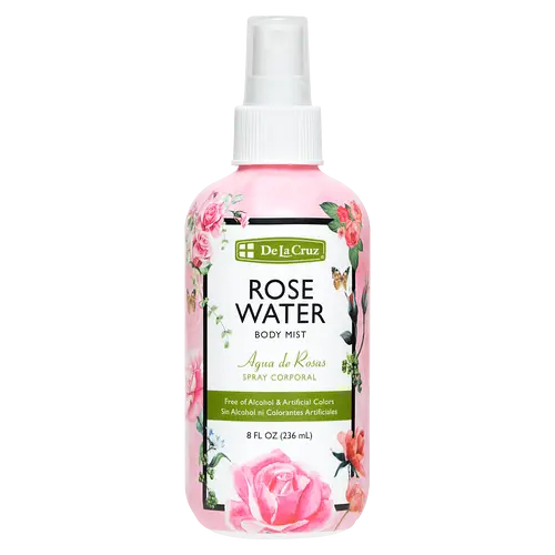 De La Cruz Rose Water Body Mist