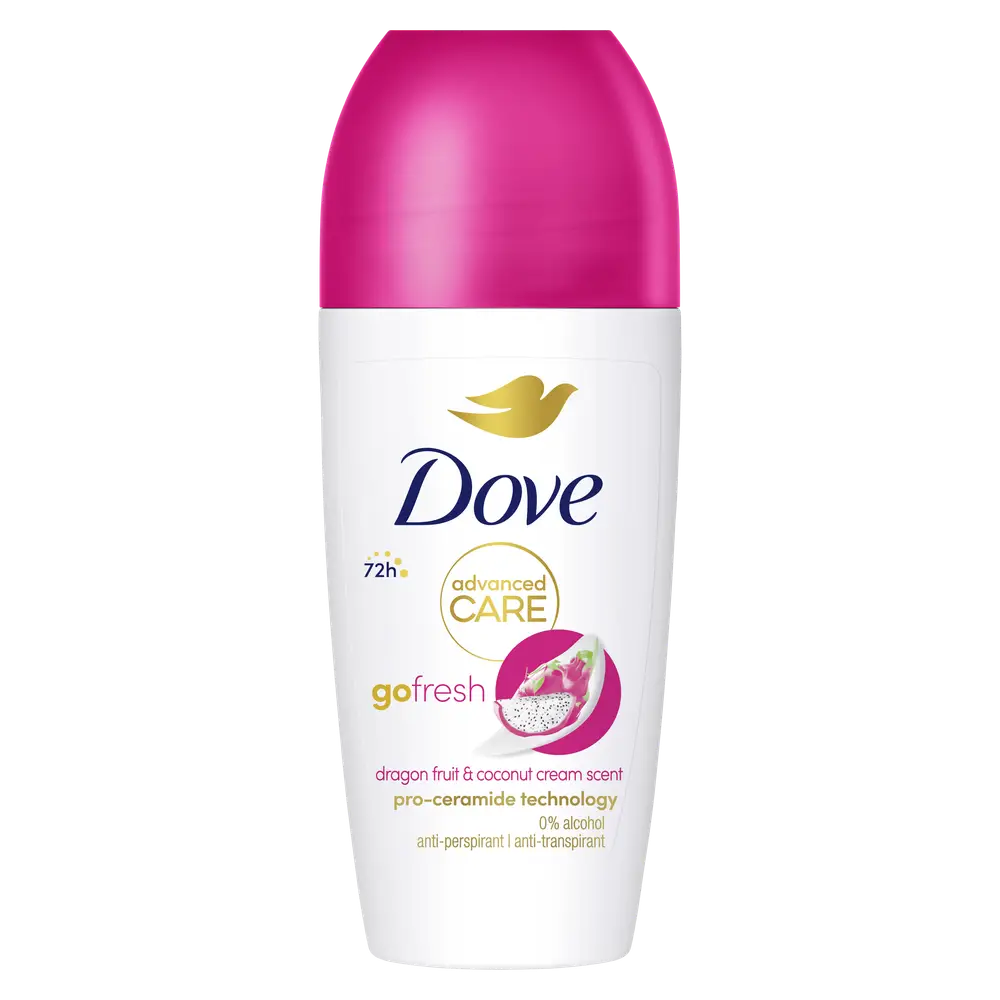 Dove Advanced Care Go Fresh Dragon Fruit & Coconut Cream Anti-Perspirant Roll On UK