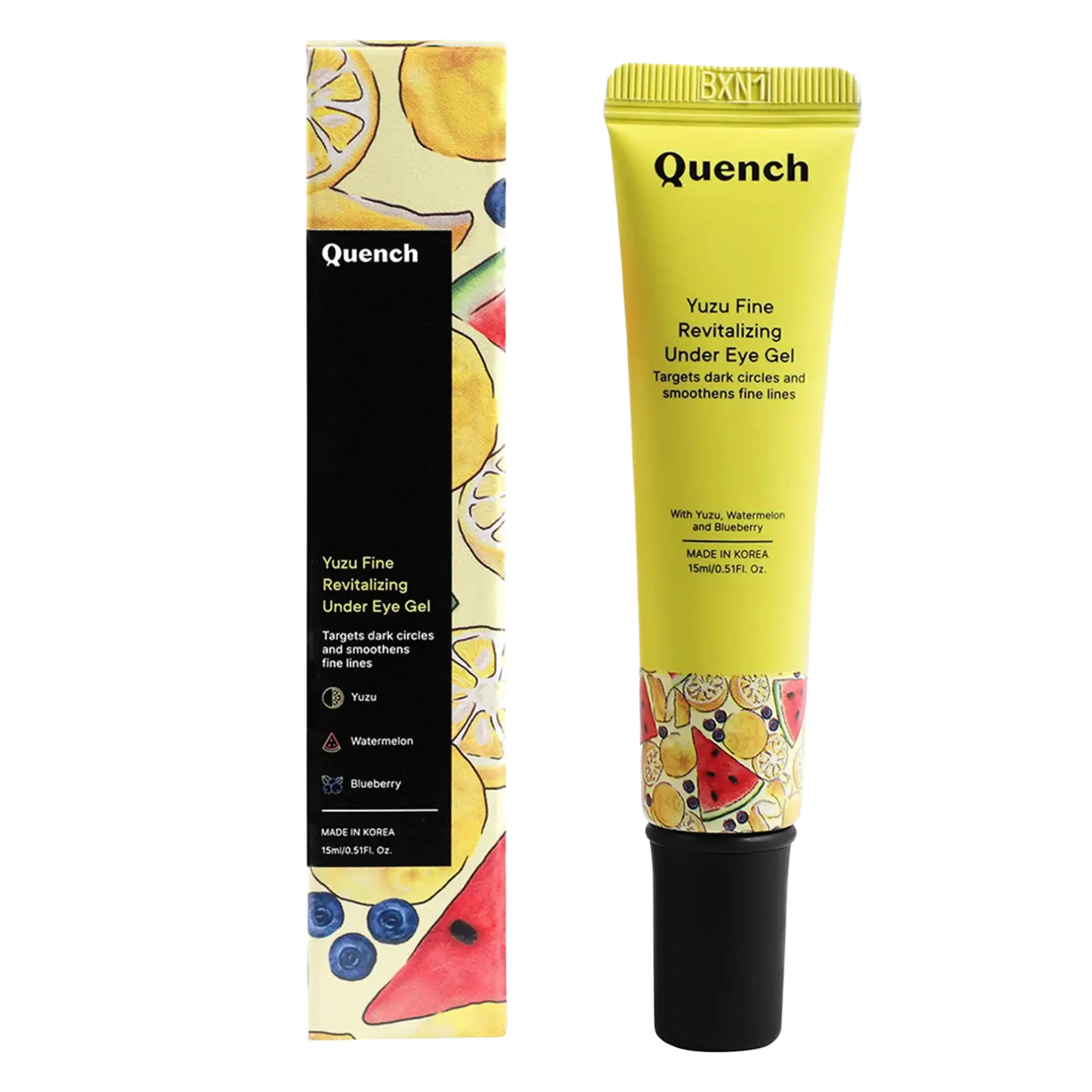 Quench Botanics Yuzu Fine Revitalizing Under Eye Gel