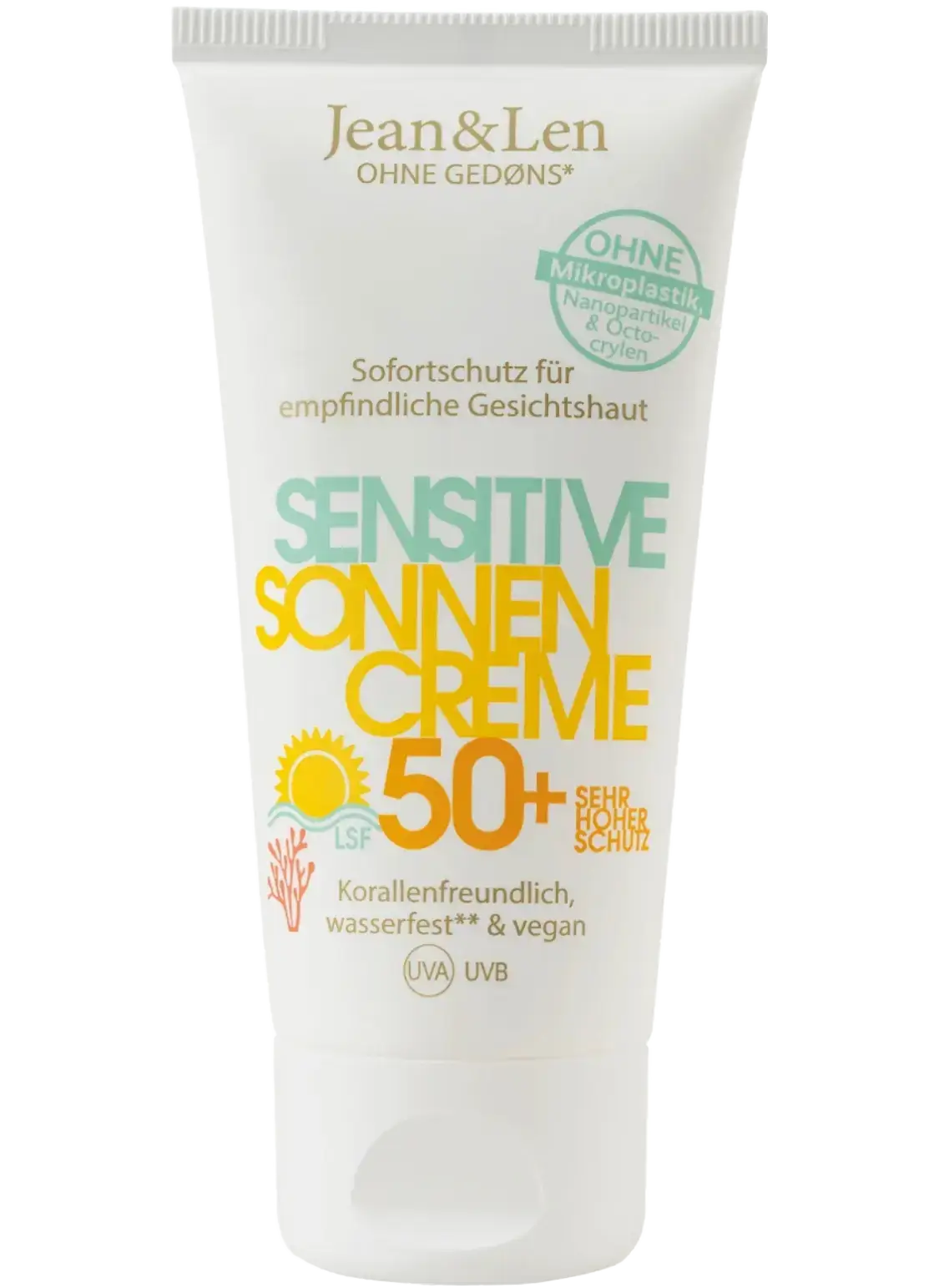 Jean&Len Sensitive Sonnencreme SPF 50+