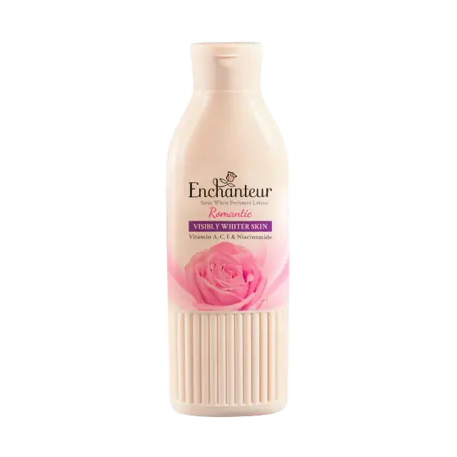 Enchanteur Satin White Perfumed Lotion Romantic