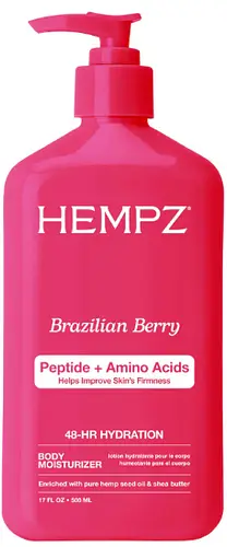 Hempz Brazilian Berry Body Moisturizer With Peptides + Amino Acids
