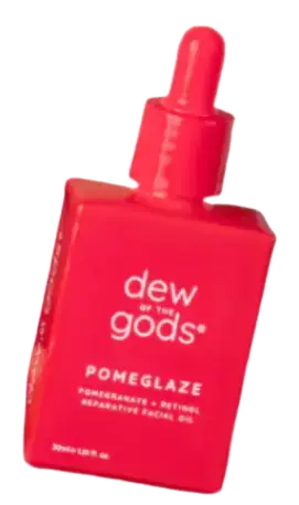 dew of the gods Pomeglaze Pomegranate + Retinol Facial Oil