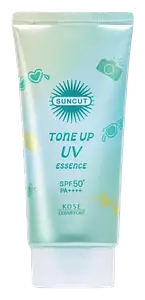 Kosé Suncut Tone Up UV Essence SPF 50+ PA++++ Mint Green