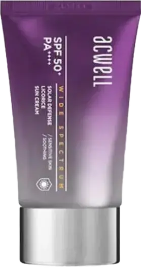 Acwell Solar Defense Licorice Sun Cream SPF 50+ PA++++