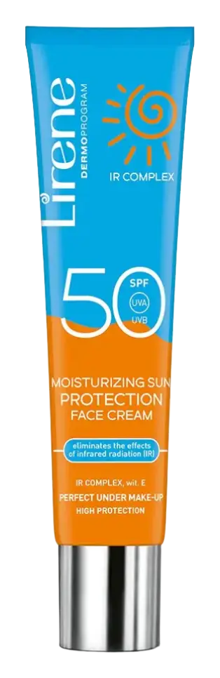 Lirene Moisturizing Sun Protection Face Cream SPF50