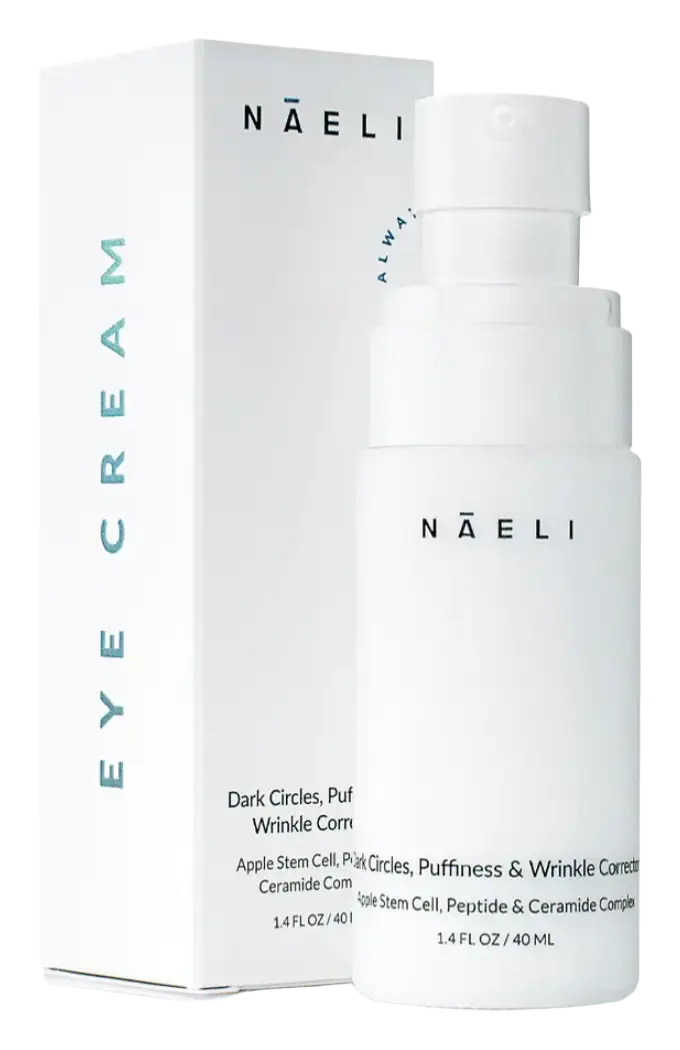 NAELI Apple Stem Cell Eye Cream - Dark Circles, Puffiness & Wrinkle Corrector