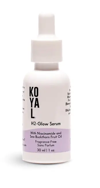 Koyal Beauty H2-Glow Face Serum with Niacinamide and Sea Buckthorn Fruit Extract for Sensitive Skin and Dry Skin