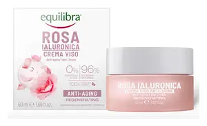 Equilibra Rose Anti-Aging Face Cream With Hyaluronic Acid