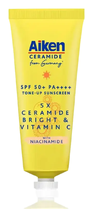Aiken Ceramide Bright Tone-Up Sunscreen SPF 50+ PA++++