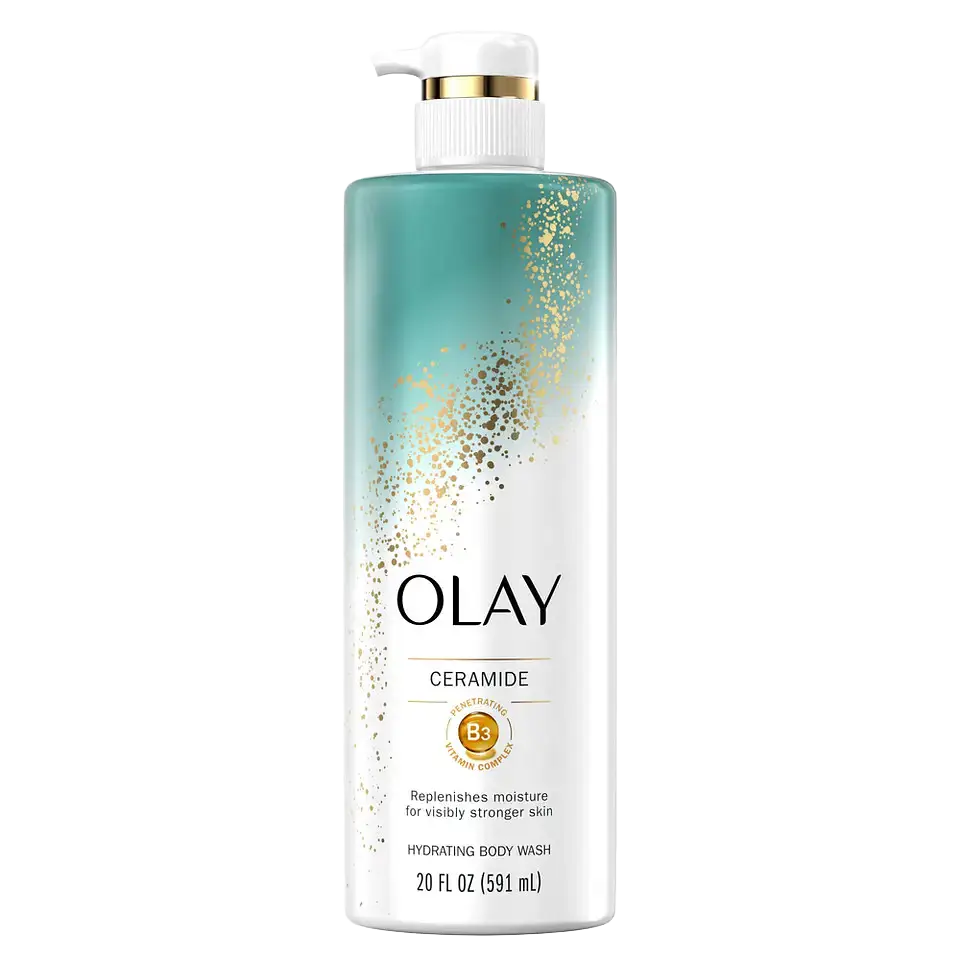 Olay Cleansing & Strengthening Body Wash with Ceramide and Vitamin B3 Complex