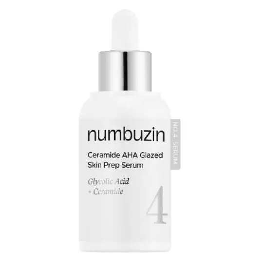 Numbuzin No.4 Ceramide AHA Glazed Skin Prep Serum