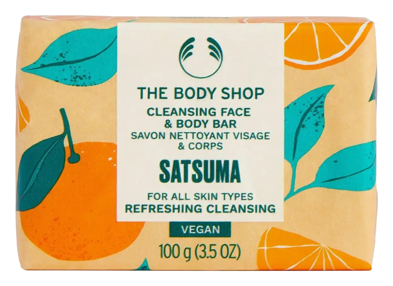 The Body Shop Cleansing Face & Body Bar Satsuma