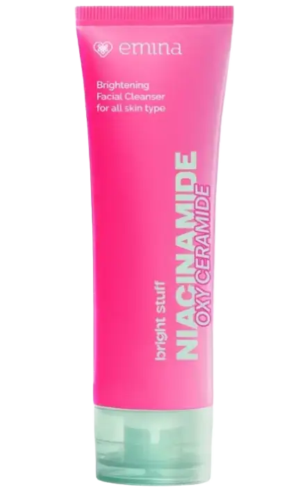 Emina Bright Stuff Niacinamide Oxy Ceramide Brightening Facial Cleanser