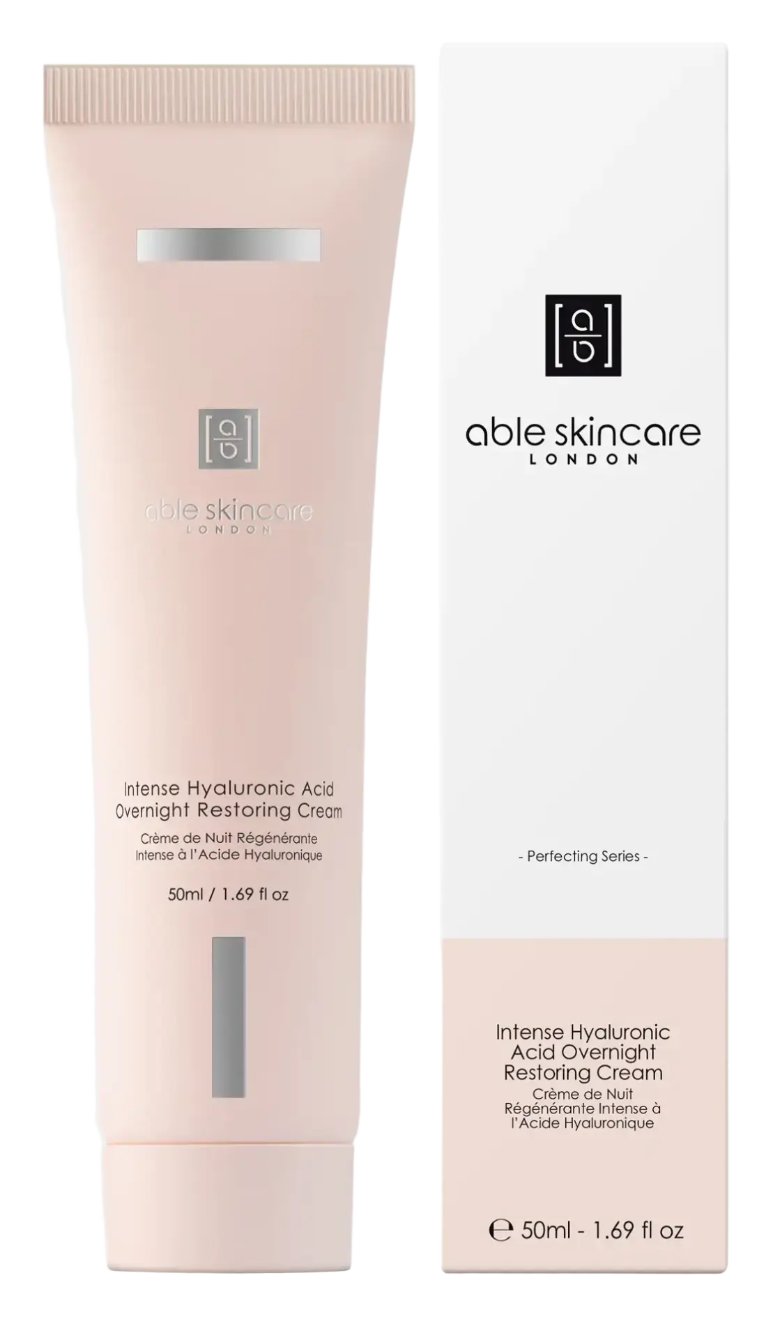 able skincare London Intense Hyaluronic Acid Overnight Restoring Cream