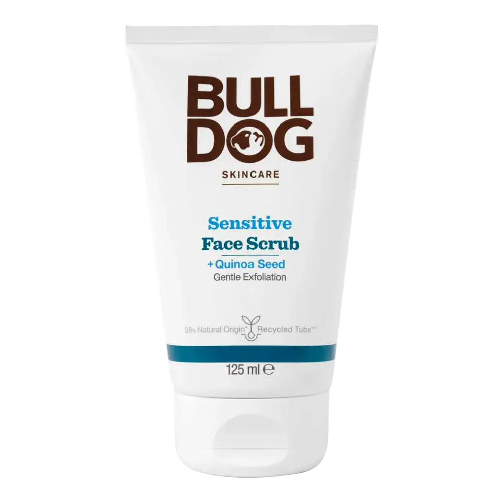 BULLDOG Sensitive Face Scrub + Quinoa Seed