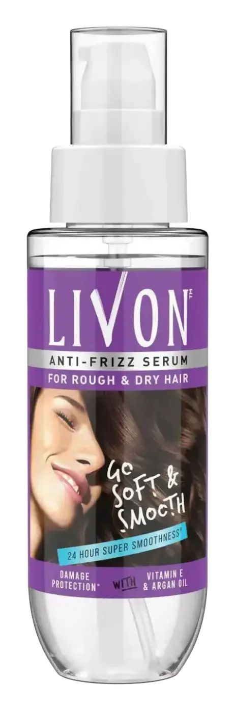Livon Anti-Frizz Serum For Rough & Dry Hair