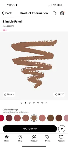 NYX Cosmetics Slim Lip Pencil Nude beige