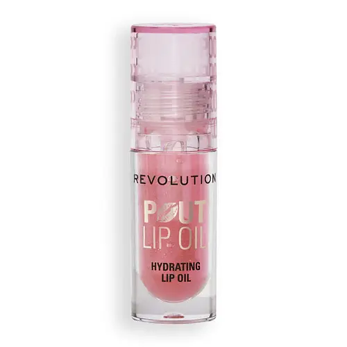 Revolution Beauty Pout Lip Oil Glam Pink Shimmer
