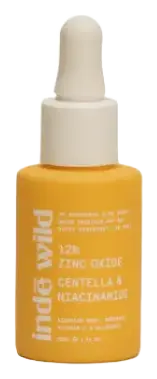 inde wild 12% Zinc Oxide AM Sunscreen Glow Drops SPF 50+ UK