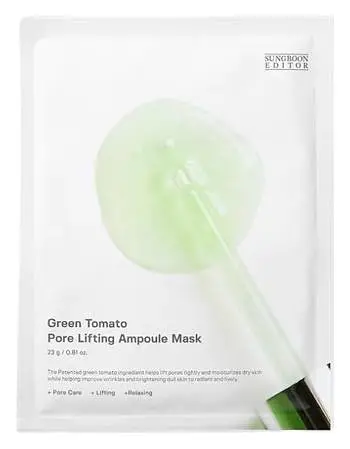 Sungboon Editor Green Tomato Pore Lifting Ampoule Mask