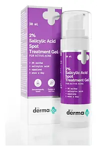 The Derma Co 2% Salicylic Acid Spot Treatment Gel With 3% Sulfur