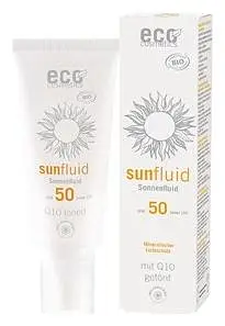 Eco Cosmetics Sun Fluid Q10 Toned SPF 50