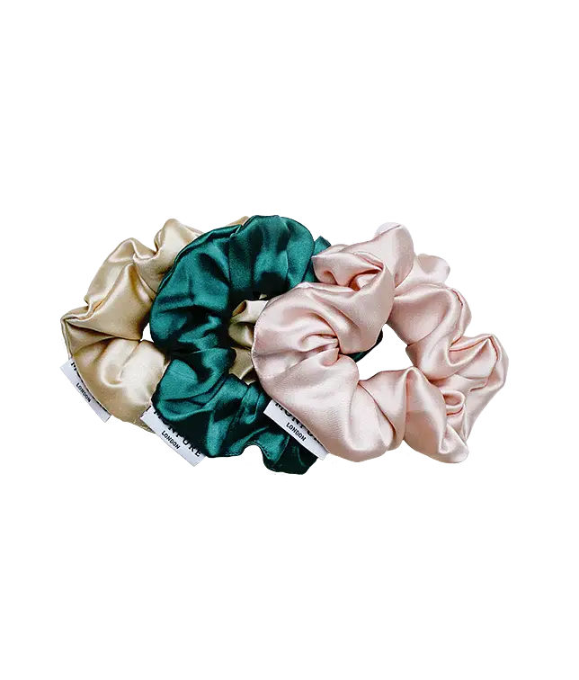 Monpure Style And Protect Silk Scrunchie