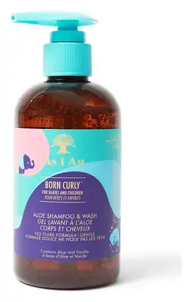 As I Am Born Curly Aloe Shampoo & Wash
