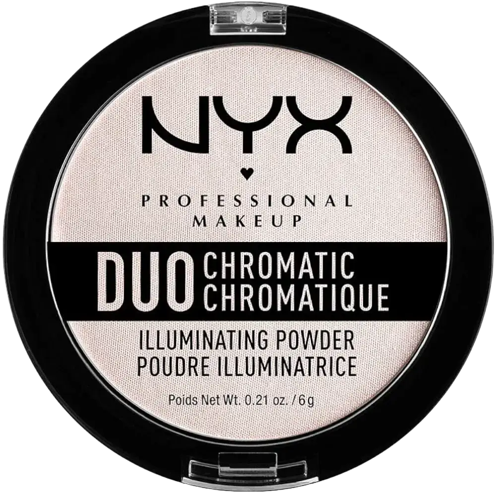 NYX Cosmetics Duo Chromatic Illuminating Powder Snow Rose