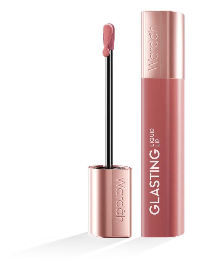 Wardah Glasting Liquid Lip 02 Peach Polish