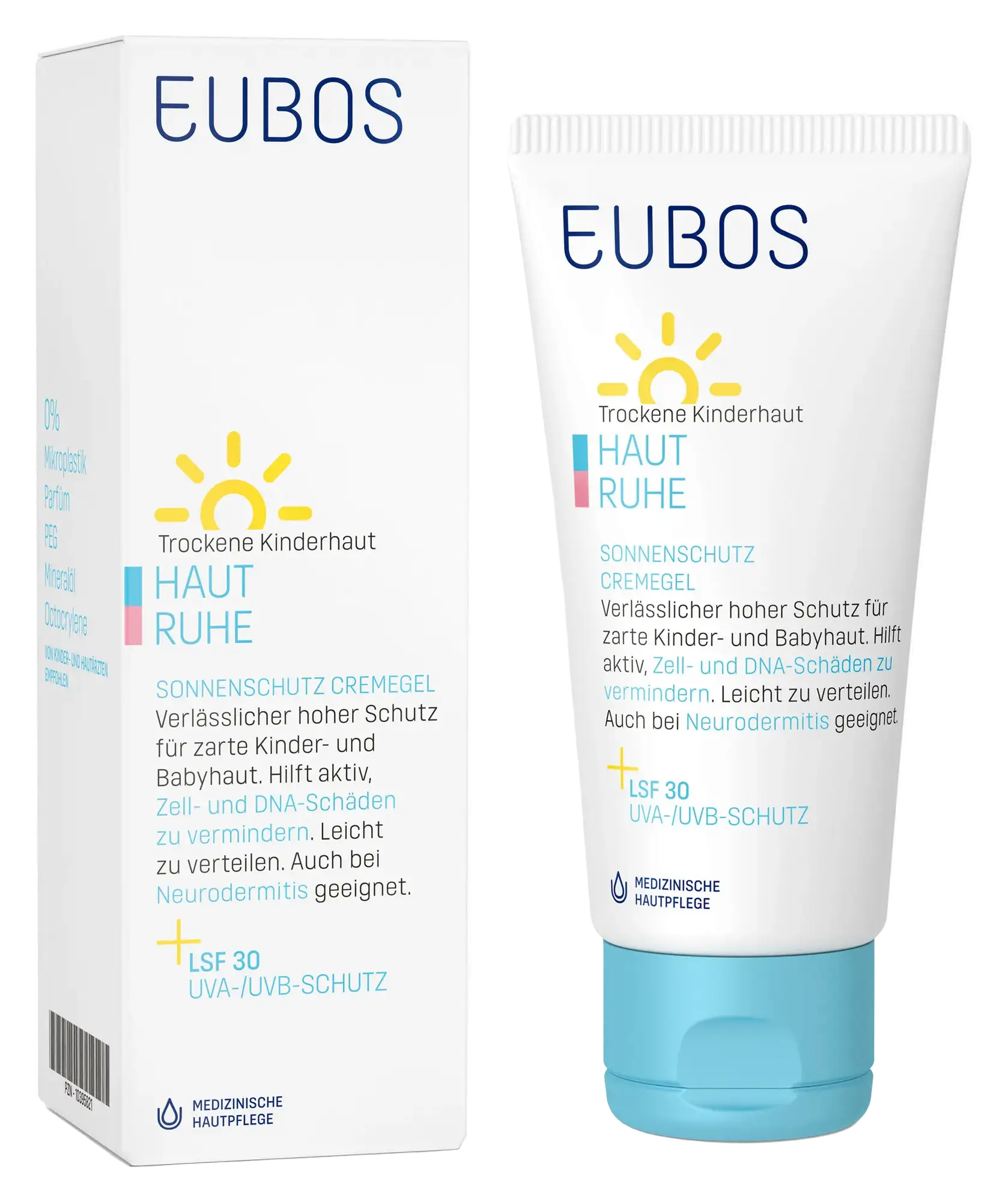 Eubos Sun Cream Cream Gel SPF30