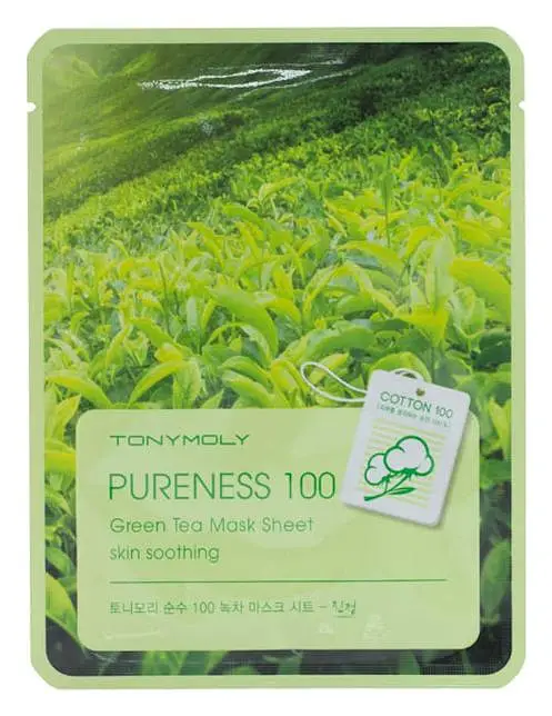 TONYMOLY Pureness 100 Mask Sheet Green Tea