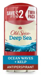 Old Spice GentleMan's Deep Sea Antiperspirant Deodorant Ocean Waves + Kelp