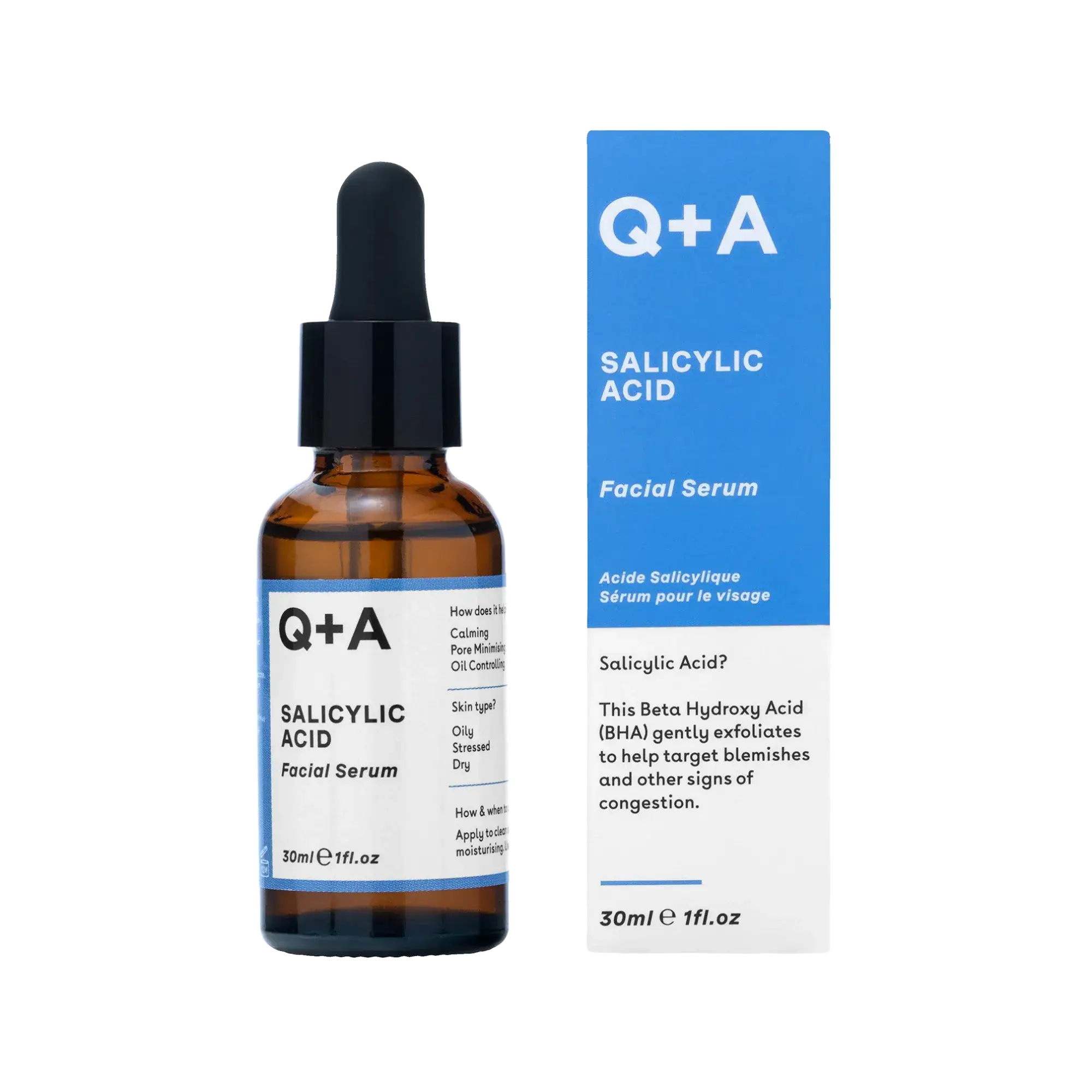 Q + A Salicylic Acid Facial Serum