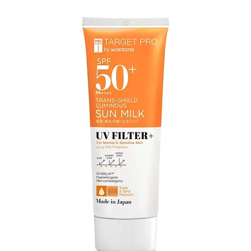 Target Pro By Watsons Trans-Shield Luminous Sun Milk SPF 50+