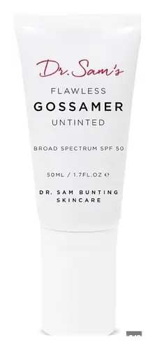 Dr Sam’s Flawless Gossamer Untinted SPF 50