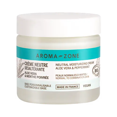 Aroma-Zone Aloe Vera & Peppermint Neutral Moisturizing Cream