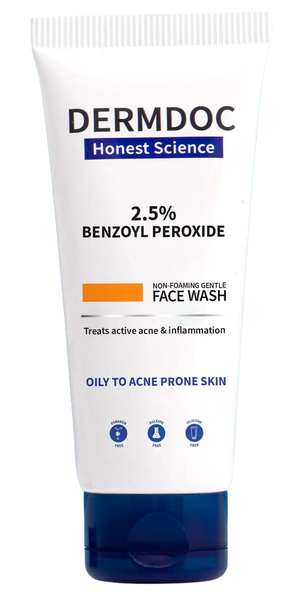 Dermdoc 2.5% Benzoyl Peroxide Gentle Non Foaming Face Wash