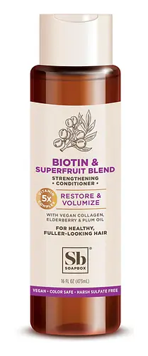 Soapbox Biotin And Superfruit Restore & Volumize Conditioner
