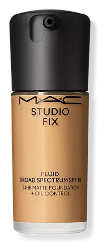 Mac Cosmetics Studio Fix Fluid SPF 15 24HR Matte Foundation + Oil Control NC38