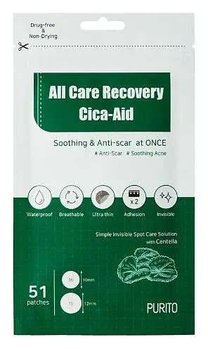 PURITO All Care Recovery Cica-Aid