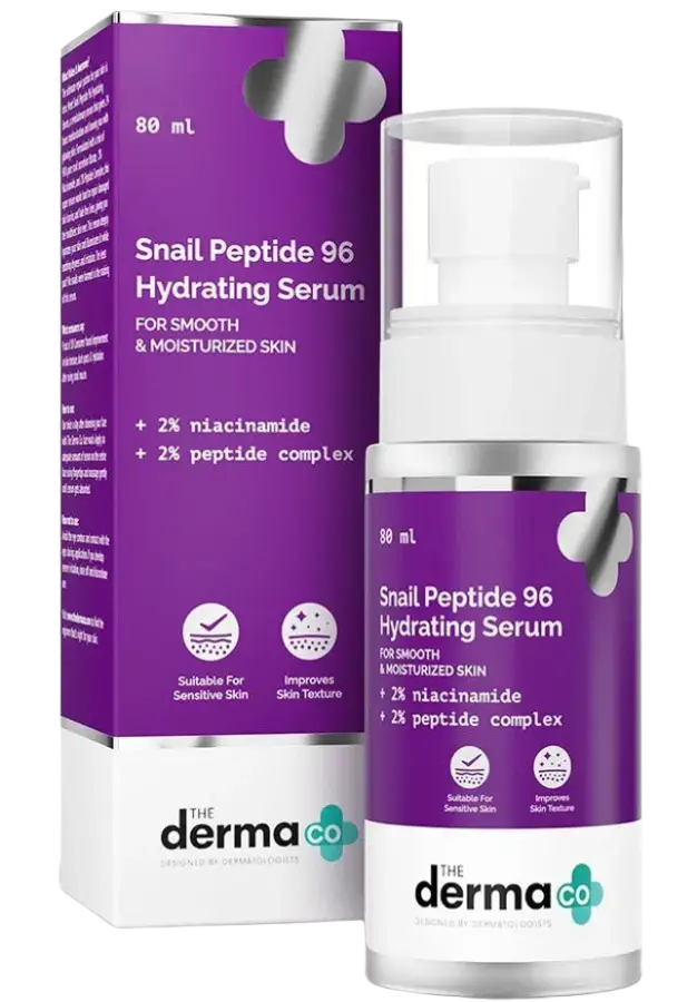 The Derma Co Snail Peptide 96 Hydrating Serum