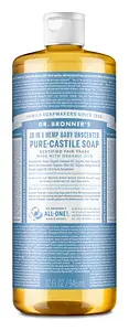 Dr. Bronner's Pure-Castile Liquid Soap Unscented