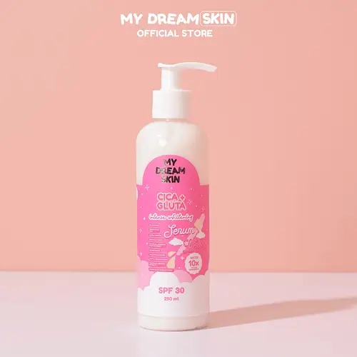 My Dream Skin Cica + Gluta Intense Whitening Serum Lotion