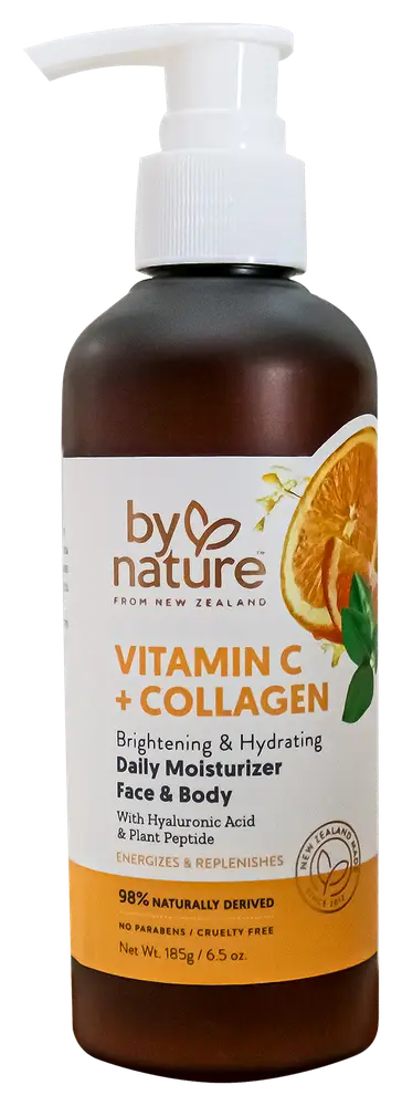 By Nature Vitamin C + Collagen Brightening & Hydrating Daily Moisturizer
