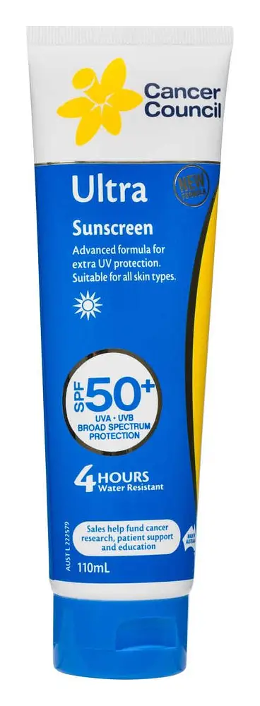 Cancer Council Ultra Sunscreen SPF50+