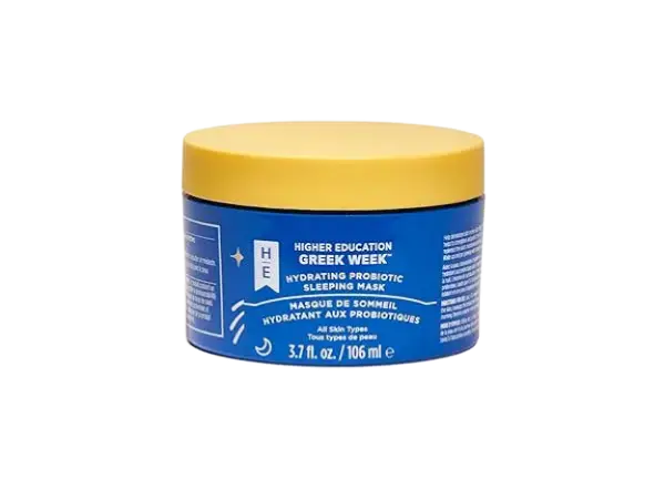 Higher Education Skincare Greek Week Hydrating Probiotic Sleep Mask