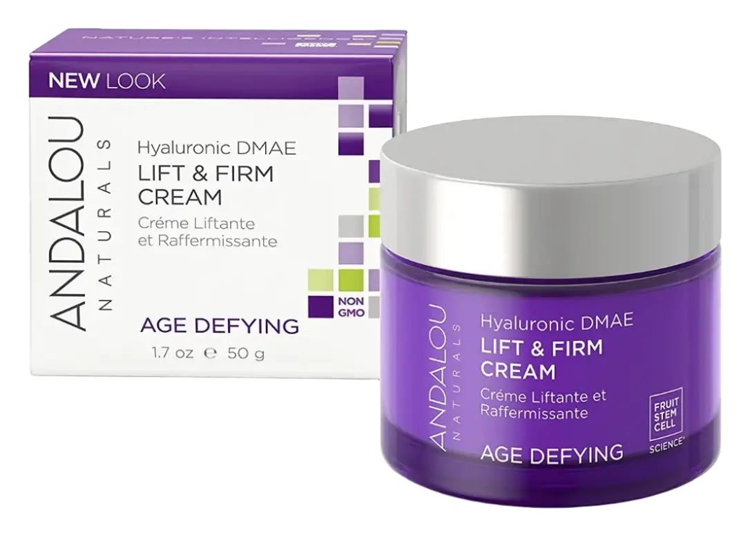 Andalou Naturals Age Defying Hyaluronic DMAE Lift & Firm Cream